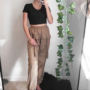 khaki cargo pants
